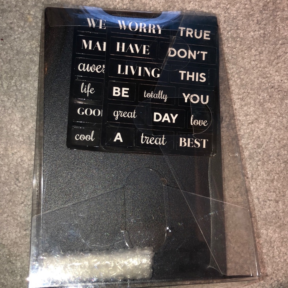 Chalkboard Set. Unopened and never used.